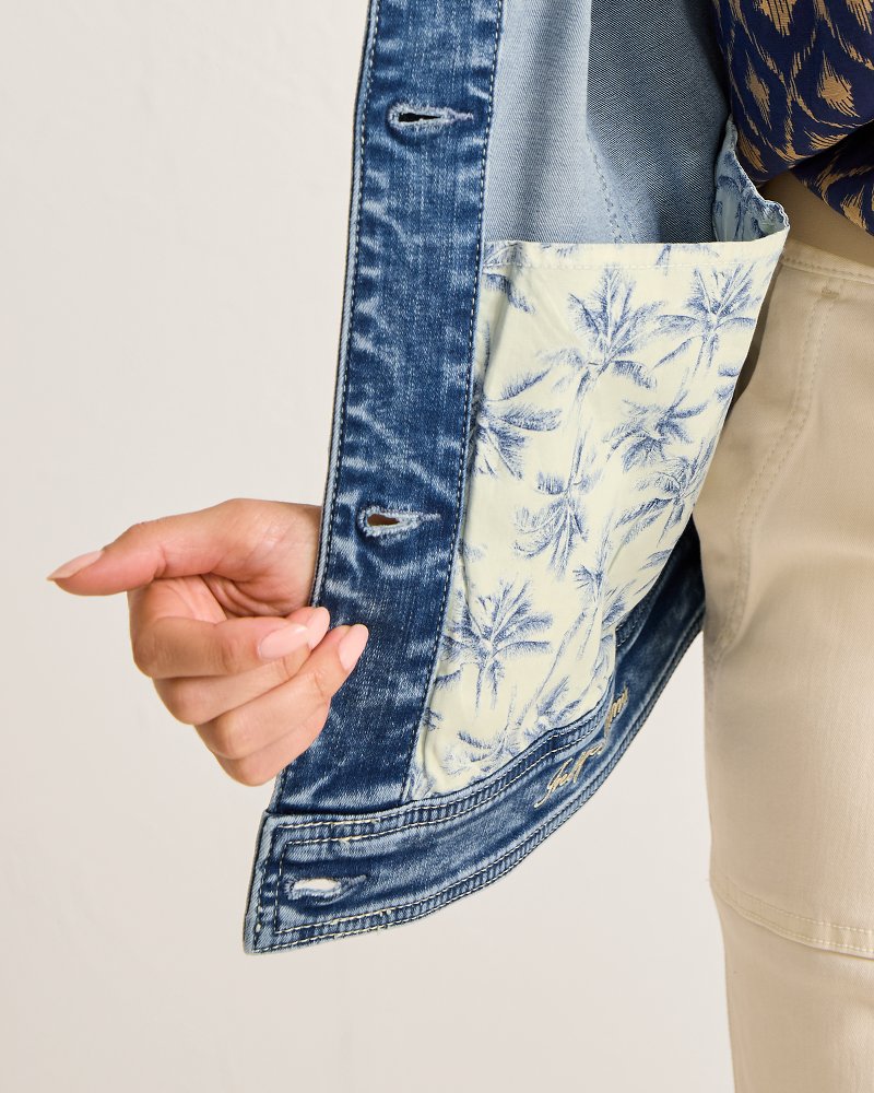 Relaxed Jean Jacket Med Azul Wash | Tommy Bahama Deals - Relaxed Jean Jacket