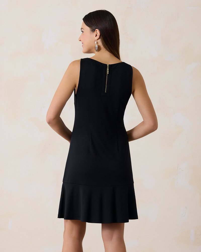 Darcy Flounce Dress Black | Tommy Bahama Value - Darcy Flounce Dress