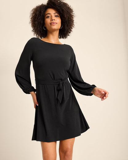 Carmela Long-Sleeve Dress Black | Tommy Bahama Trending - Carmela Long-Sleeve Dress