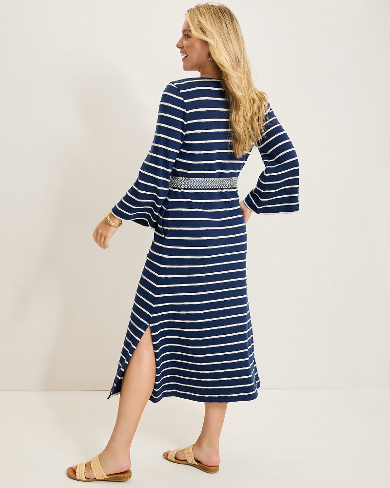 Sun Harbor Midi Caftan Dress Island Navy | Tommy Bahama Discount - Sun Harbor Midi Caftan Dress