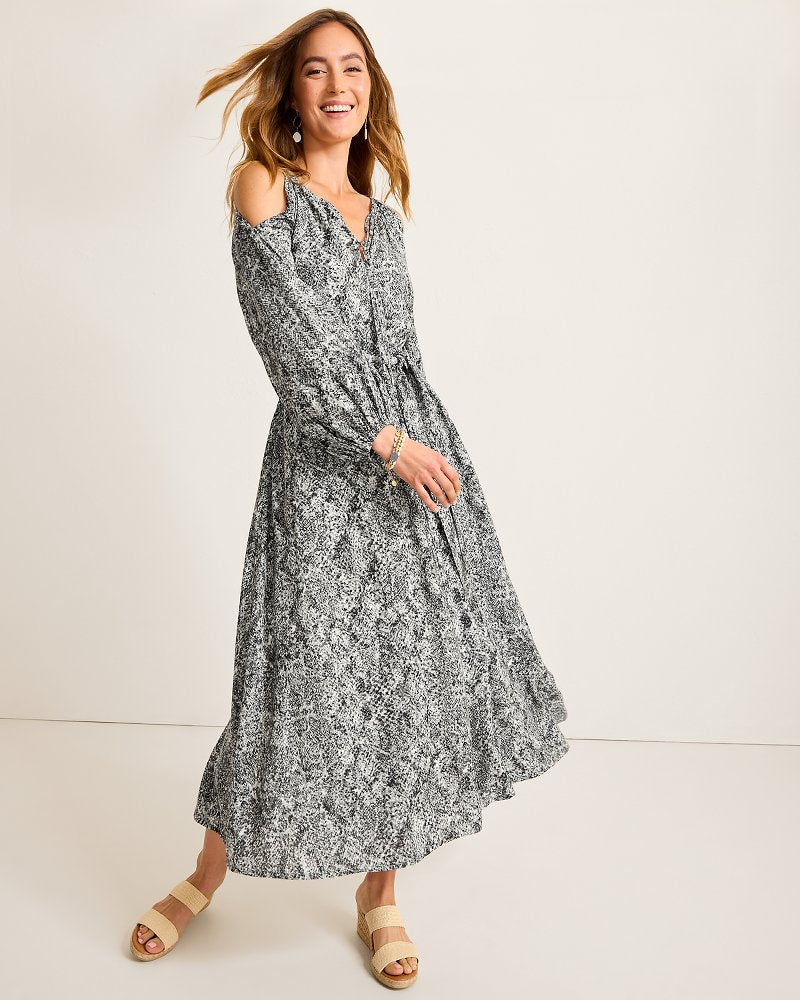 Playa Python Maxi Dress Shadow | Tommy Bahama Sale - Playa Python Maxi Dress