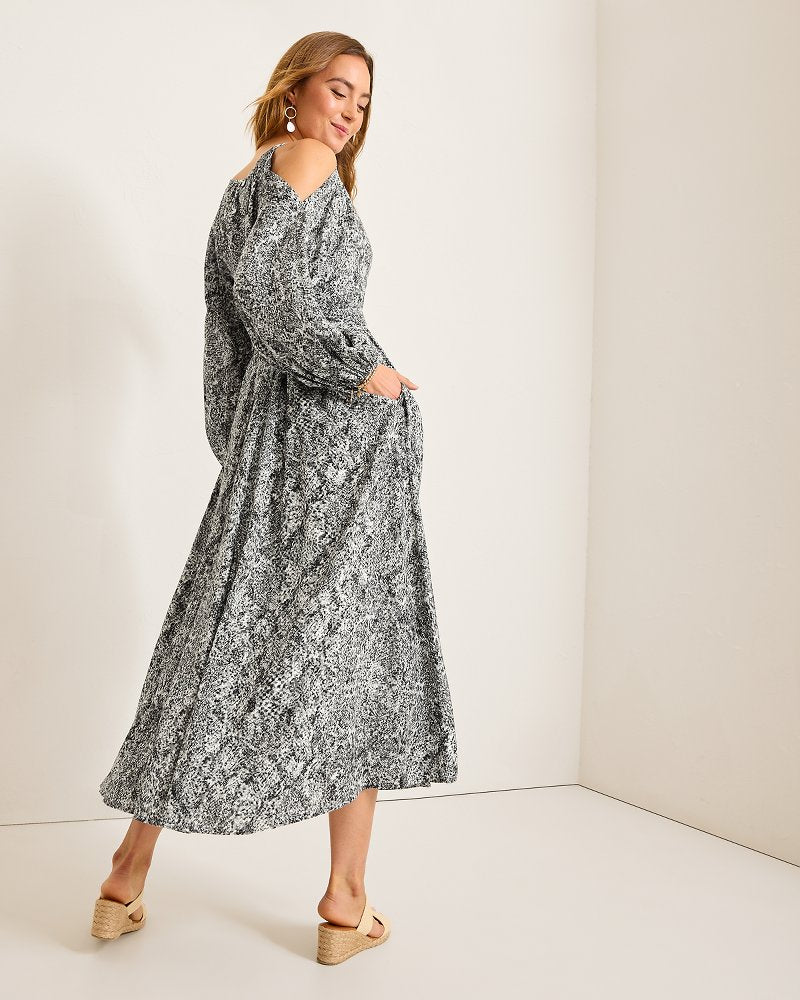 Playa Python Maxi Dress Shadow | Tommy Bahama Sale - Playa Python Maxi Dress