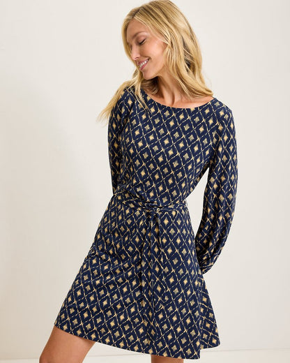 Diamond Cay Long-Sleeve Dress Coastline | Tommy Bahama Quality - Diamond Cay Long-Sleeve Dress