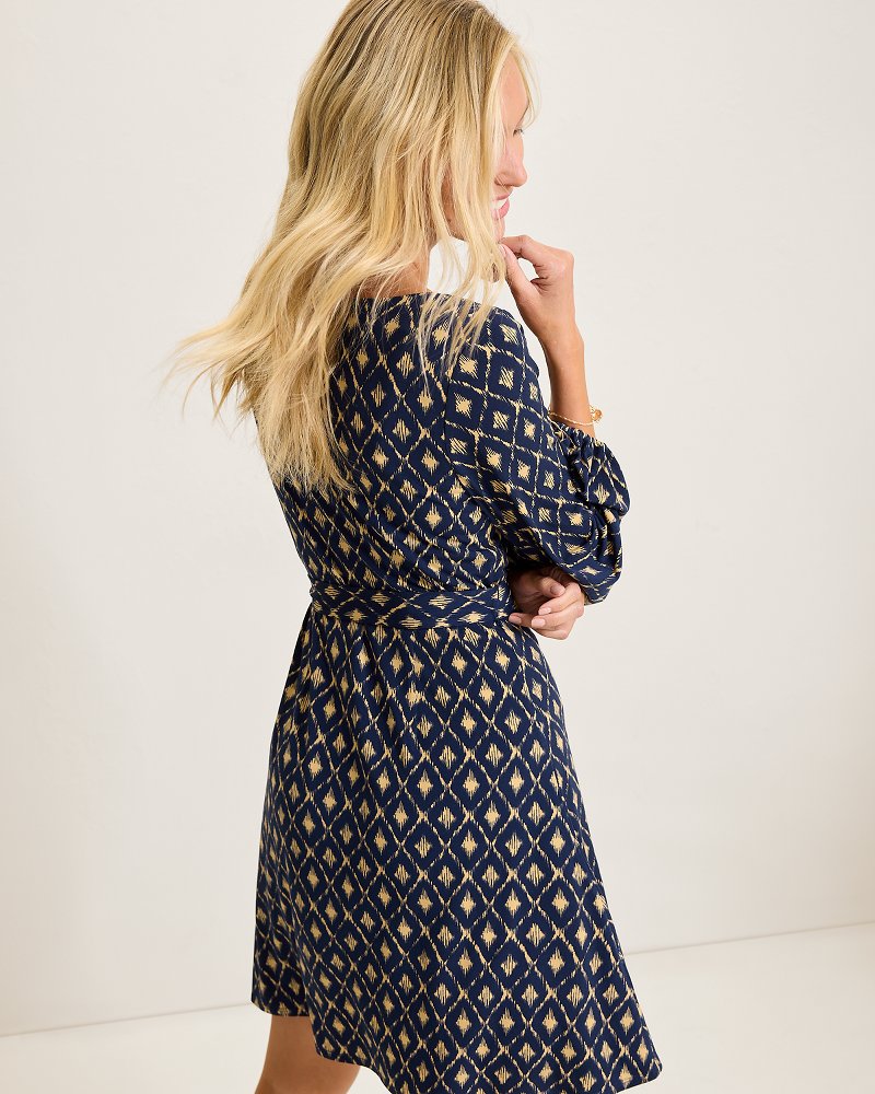 Diamond Cay Long-Sleeve Dress Coastline | Tommy Bahama Quality - Diamond Cay Long-Sleeve Dress