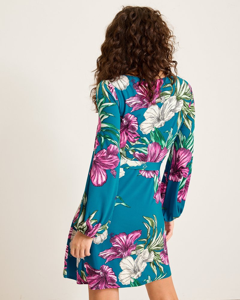 Villa Garden Long-Sleeve Short Dress Academy | Tommy Bahama New - Villa Garden Long-Sleeve Short Dress
