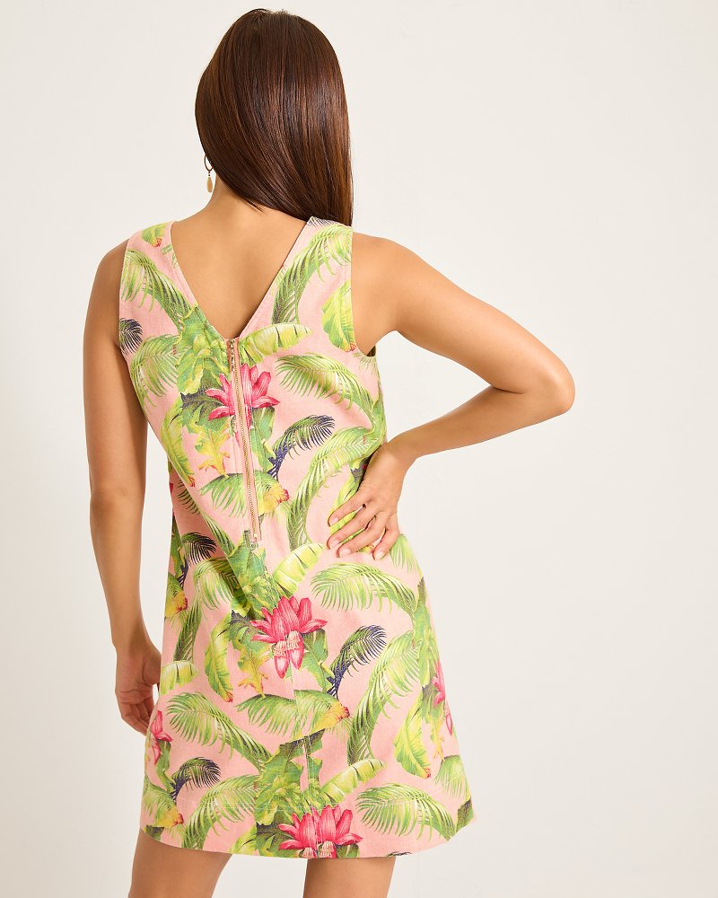 Palm-A-Dora Frond Royal Sheath Dress Coral Haze | Tommy Bahama Top Pick - Palm-A-Dora Frond Royal Sheath Dress