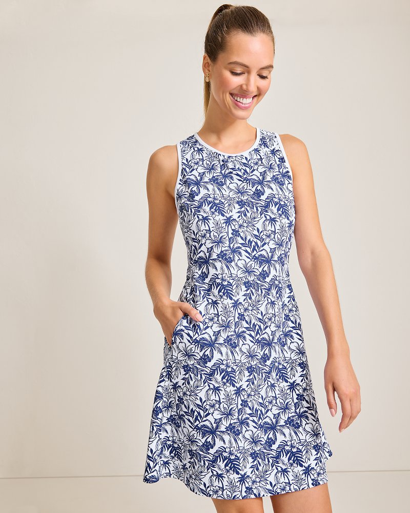 Aubrey Seaport Resort IslandZone® Dress Island Navy | Tommy Bahama Best Price - Aubrey Seaport Resort IslandZone® Dress