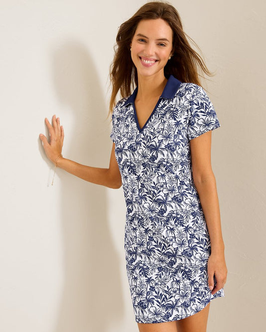 Aubrey Seaport Resort IslandZone® Dress Island Navy | Tommy Bahama Deals - Aubrey Seaport Resort IslandZone® Dress