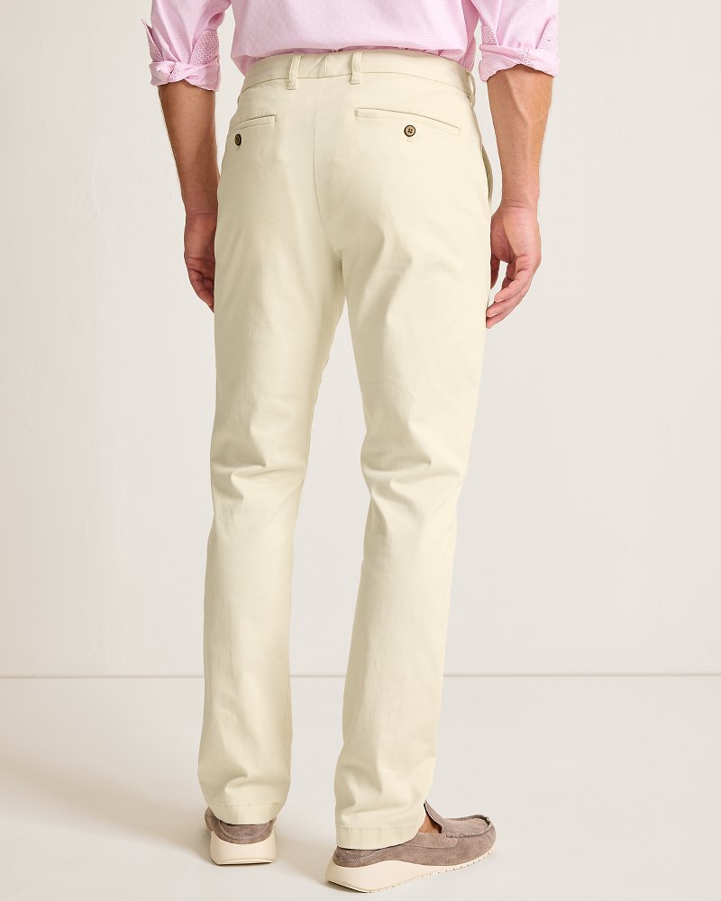 Boracay Flat-Front Chino Pants Bleached Sand | Tommy Bahama Premium - Boracay Flat-Front Chino Pants