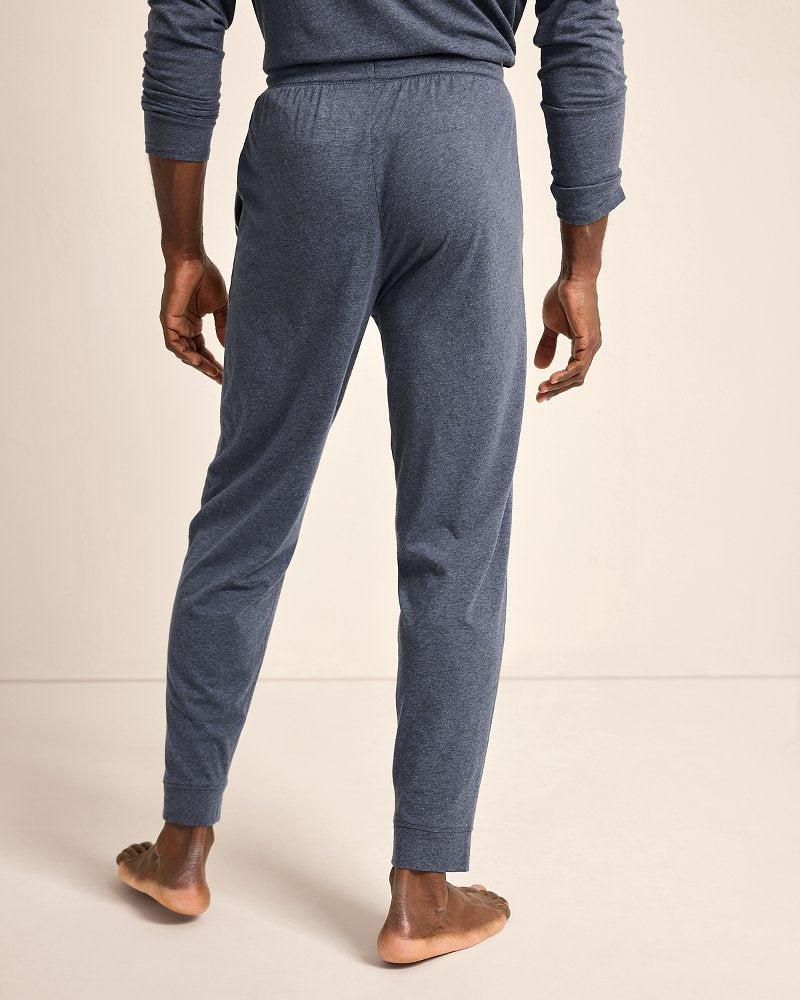 Big & Tall Jersey Lounge Joggers Heathered Blue | Tommy Bahama Great Value - Big & Tall Jersey Lounge Joggers