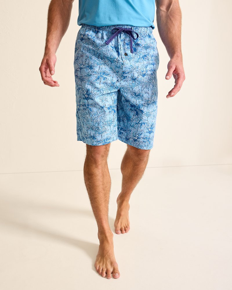 Big & Tall Woven Pajama Shorts Blue Fade | Tommy Bahama Discount - Big & Tall Woven Pajama Shorts