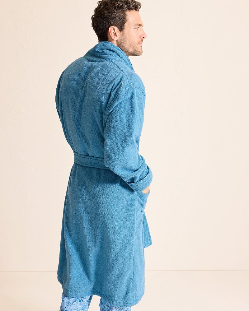 Loop Terry Robe Blue Fade | Tommy Bahama Great Value - Loop Terry Robe