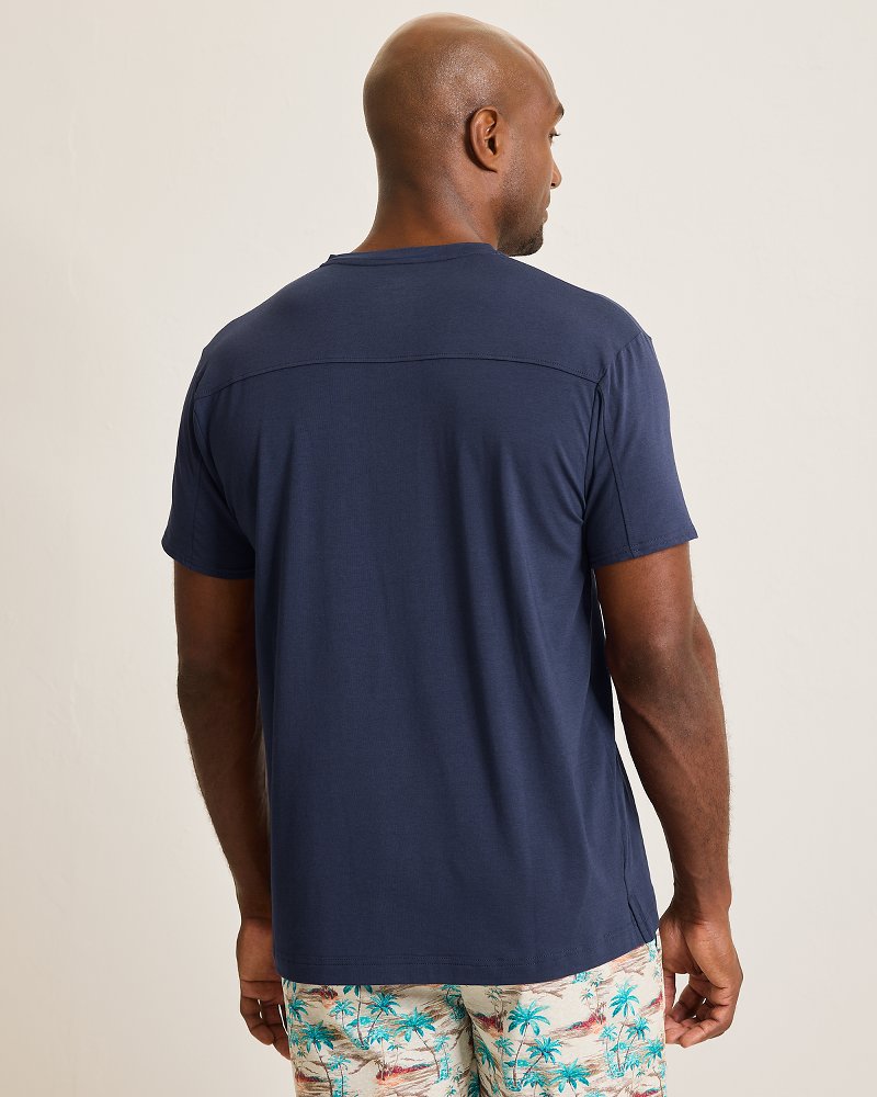 Jersey Short-Sleeve Henley Peacoat Navy | Tommy Bahama Latest - Jersey Short-Sleeve Henley
