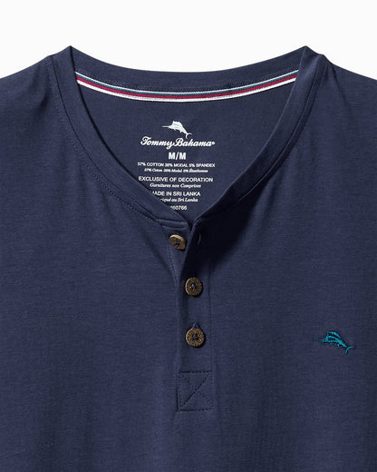 Jersey Short-Sleeve Henley Peacoat Navy | Tommy Bahama Latest - Jersey Short-Sleeve Henley