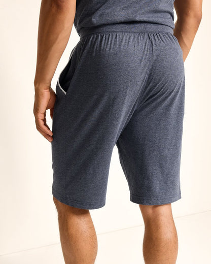 Big & Tall Jersey Lounge Shorts Heathered Blue | Tommy Bahama Great Value - Big & Tall Jersey Lounge Shorts