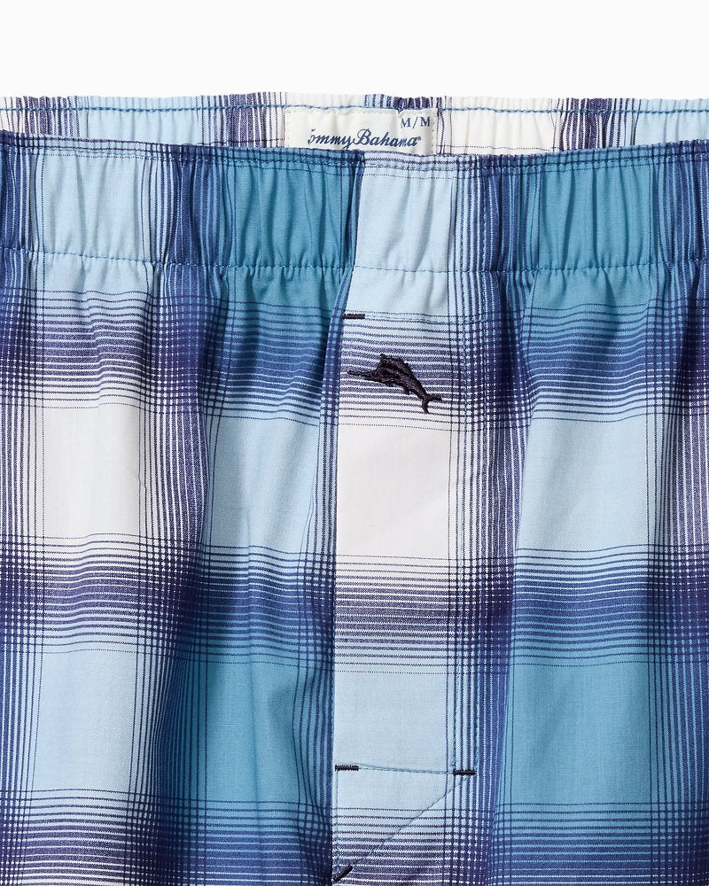 Big & Tall Woven Marlin Print Boxers Ancient Ivory | Tommy Bahama Special Offer - Big & Tall Woven Marlin Print Boxers