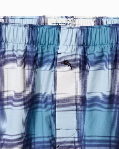 Big & Tall Woven Marlin Print Boxers Ancient Ivory | Tommy Bahama Special Offer - Big & Tall Woven Marlin Print Boxers