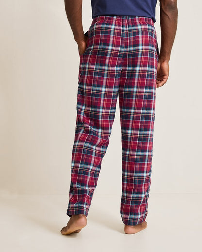 Flannel Plaid Pajama Pants Beet Red | Tommy Bahama Great Value - Flannel Plaid Pajama Pants