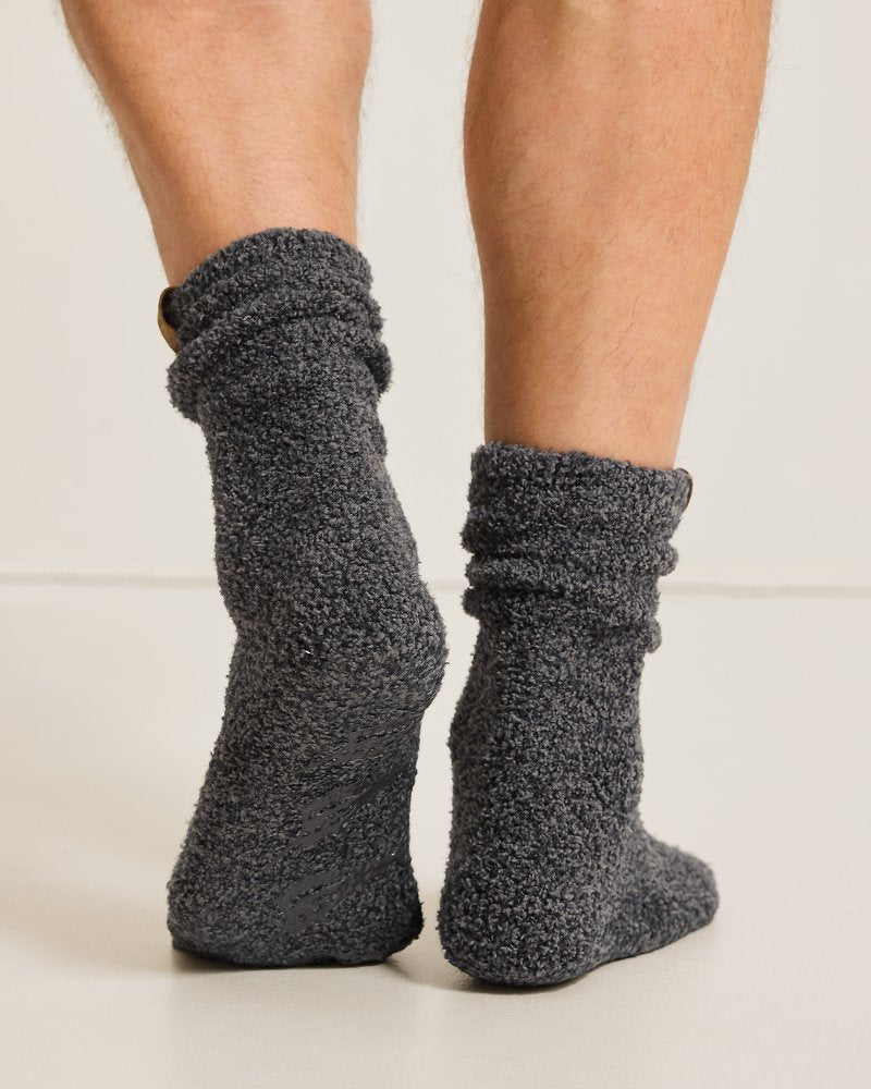 Island Soft® Lounge Socks Charcoal Marl | Tommy Bahama Smart Buy - Island Soft® Lounge Socks