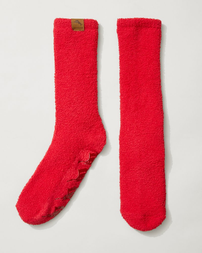 Island Soft® Lounge Socks Jester Red | Tommy Bahama Classic - Island Soft® Lounge Socks