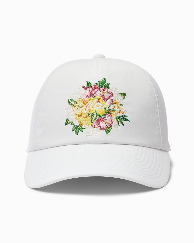 The Tropic Cays Floral Cap White | Tommy Bahama Classic - The Tropic Cays Floral Cap