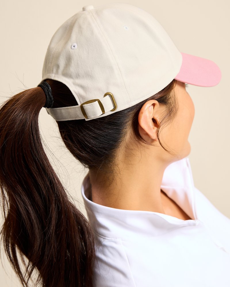 Beach Side Cap White/Pink | Tommy Bahama Exclusive - Beach Side Cap