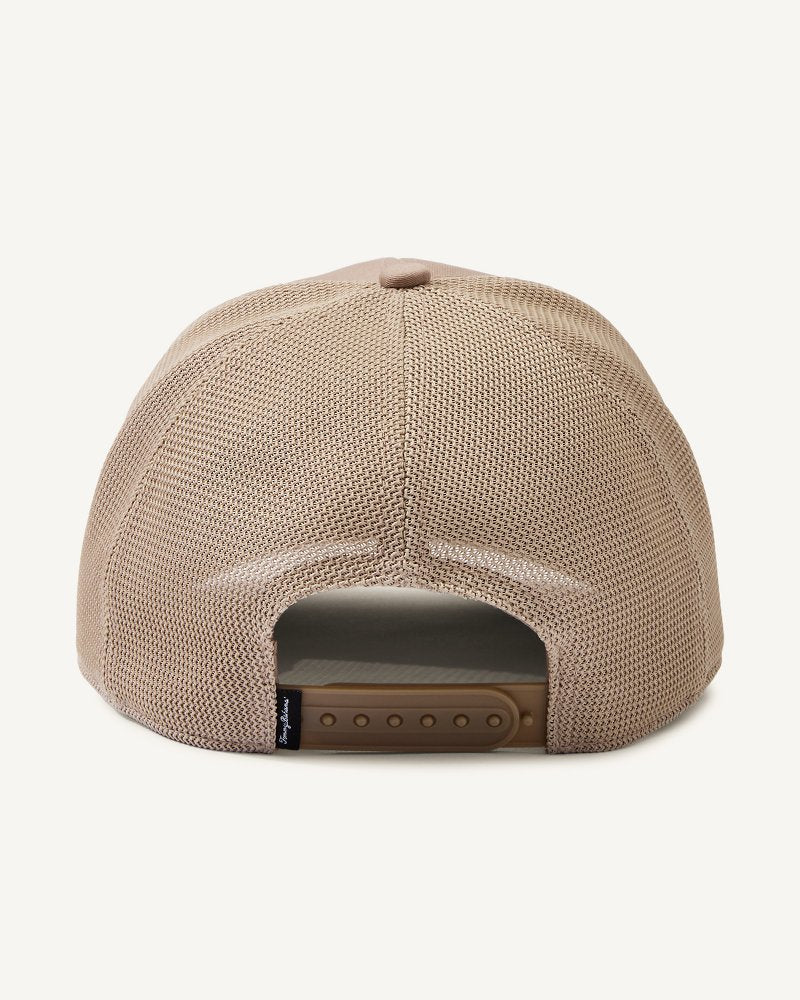 Vintage Tommy Bahama Packable Trucker Cap Khaki | Tommy Bahama Quality - Vintage Tommy Bahama Packable Trucker Cap
