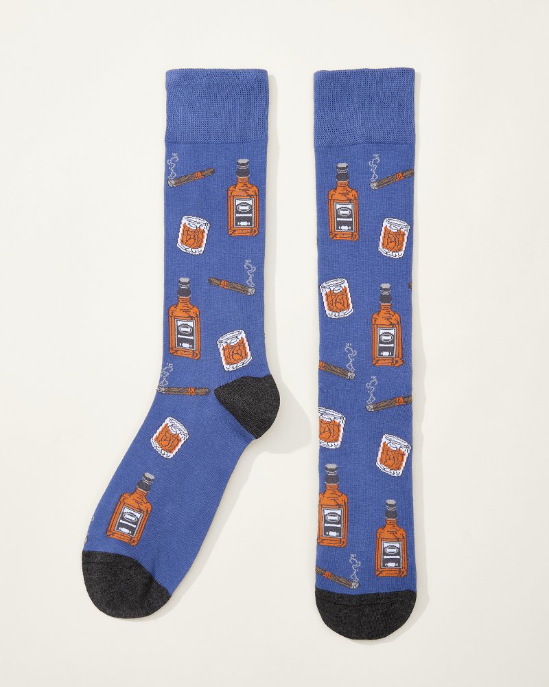 Relax & Unwind Socks Shell Grey | Tommy Bahama Smart Buy - Relax & Unwind Socks