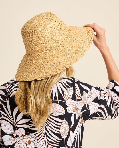 Pearl Raffia Sun Hat Natural | Tommy Bahama Quality - Pearl Raffia Sun Hat