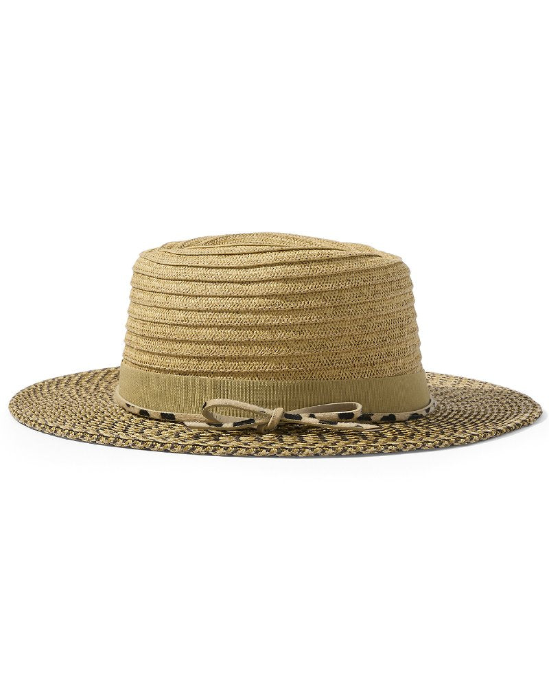 Color Block Fedora Tan | Tommy Bahama Premium - Color Block Fedora