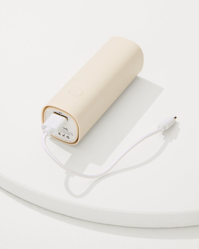 Portable Fan & Power Bank Natural | Tommy Bahama Great Value - Portable Fan & Power Bank