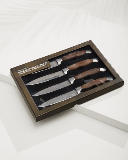 Monzo Wood Knife Set - Set of 4 Monzo Wood | Tommy Bahama Best Seller - Monzo Wood Knife Set - Set of 4