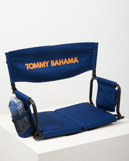 Tommy Bahama Deluxe Folding Stadium Chair Navy | Tommy Bahama Essential - Tommy Bahama Deluxe Folding Stadium Chair