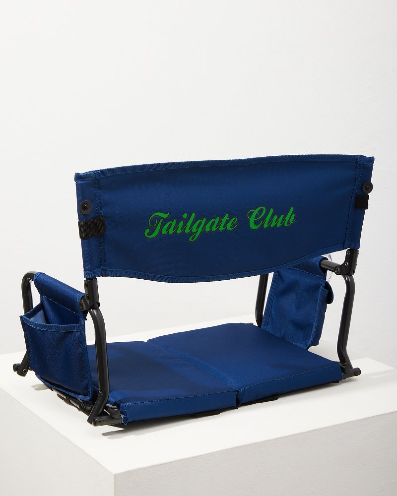 Tommy Bahama Deluxe Folding Stadium Chair Navy | Tommy Bahama Essential - Tommy Bahama Deluxe Folding Stadium Chair