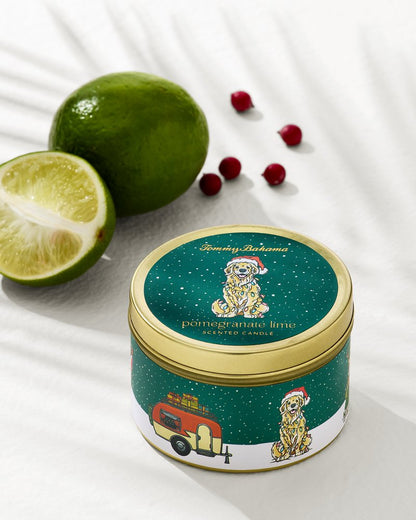 Pomegranate Lime 6-oz. Travel Candle Tin Multicolor | Tommy Bahama Hot Sale - Pomegranate Lime 6-oz. Travel Candle Tin