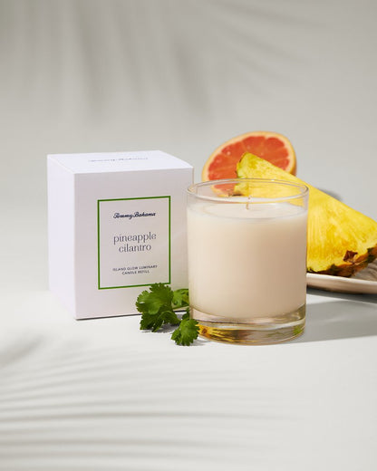 Island Glow Luminary Candle Refill - Pineapple Cilantro Pineapple Cilantro | Tommy Bahama Special Offer - Island Glow Luminary Candle Refill - Pineapple Cilantro