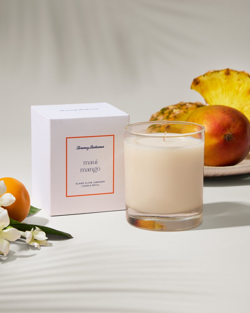 Island Glow Luminary Candle Refill - Maui Mango Maui Mango | Tommy Bahama Deals - Island Glow Luminary Candle Refill - Maui Mango