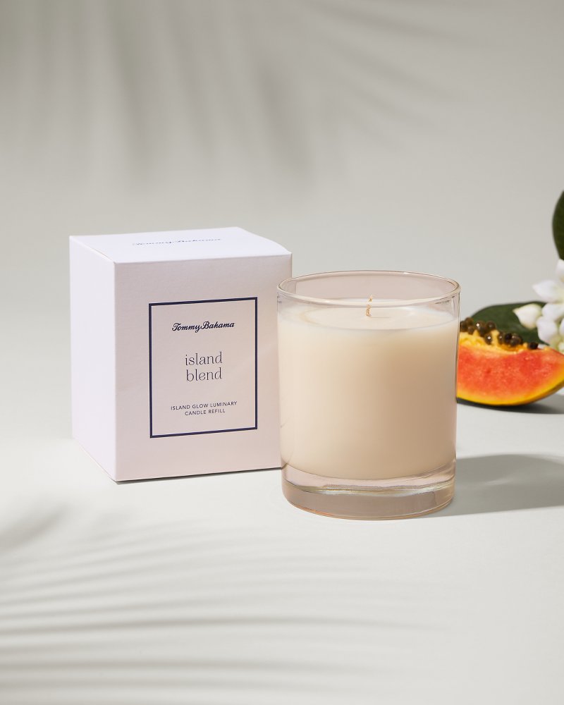 Island Glow Luminary Candle Refill - Island Blend Island Blend | Tommy Bahama New - Island Glow Luminary Candle Refill - Island Blend