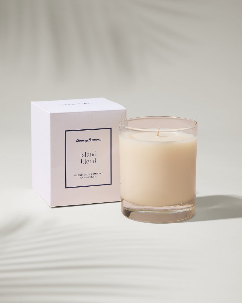 Island Glow Luminary Candle Refill - Island Blend Island Blend | Tommy Bahama New - Island Glow Luminary Candle Refill - Island Blend
