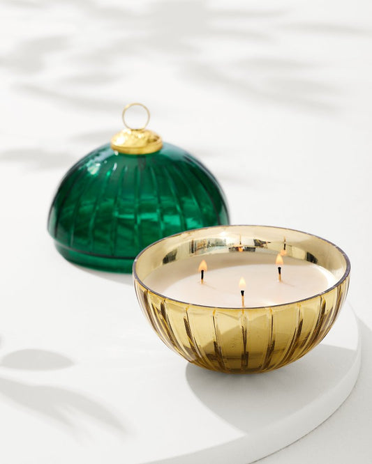 Evergreen 8.5-oz. Etched Ornament Candle Evergreen | Tommy Bahama Featured - Evergreen 8.5-oz. Etched Ornament Candle