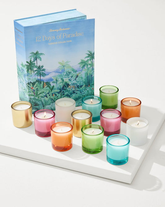12 Days of Paradise Candle Calendar Multicolor | Tommy Bahama Discount - 12 Days of Paradise Candle Calendar
