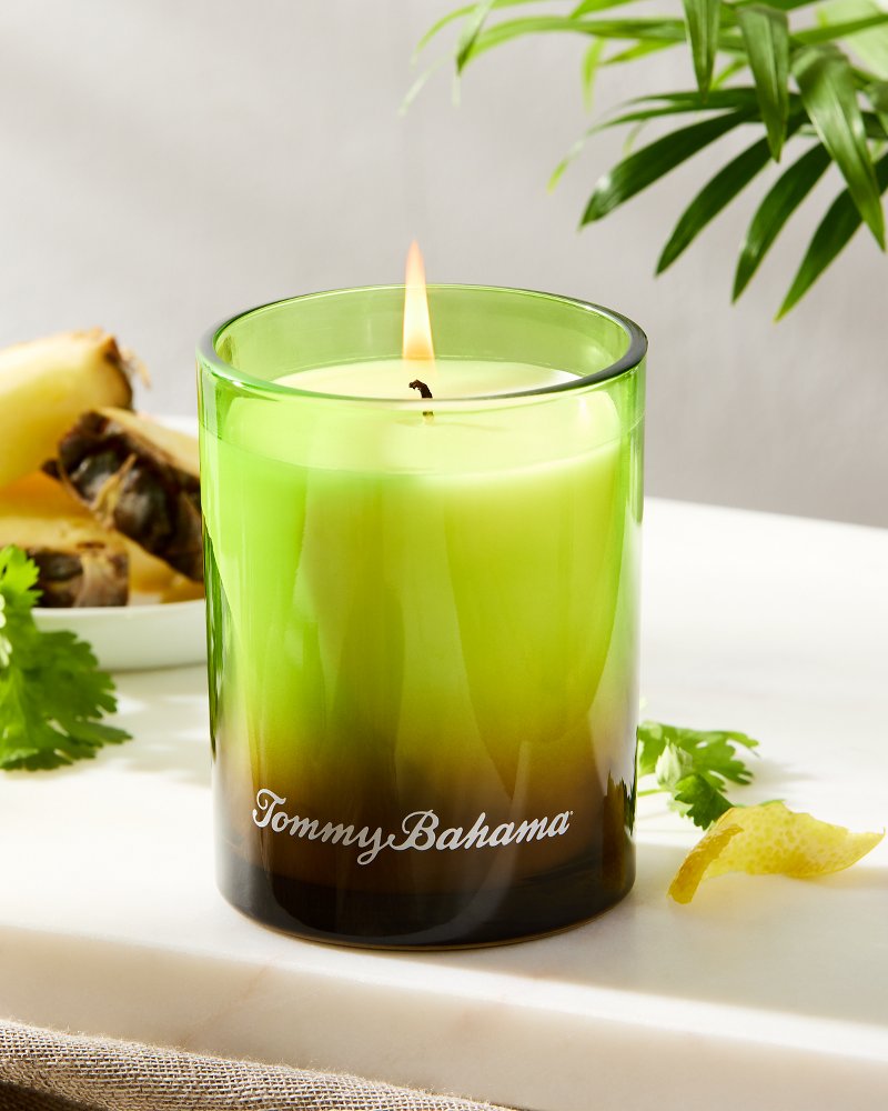 Pineapple Cilantro 7.5-oz. Boxed Poured Candle Pineapple Cilantro | Tommy Bahama Latest - Pineapple Cilantro 7.5-oz. Boxed Poured Candle