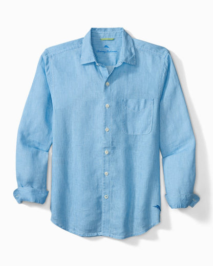 Sea Glass Breezer Linen Shirt Blue Yonder | Tommy Bahama Essential - Sea Glass Breezer Linen Shirt