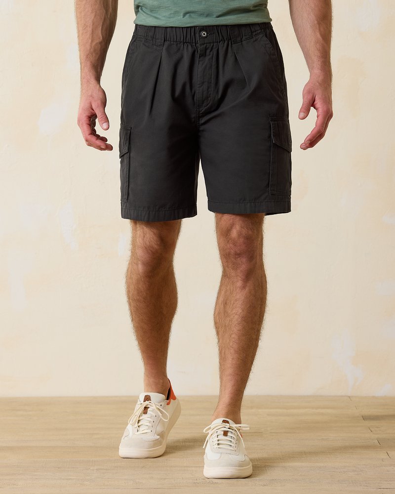 Bahama Survivor 8-inch Elastic-Waist Shorts Black | Tommy Bahama Discount - Bahama Survivor 8-inch Elastic-Waist Shorts