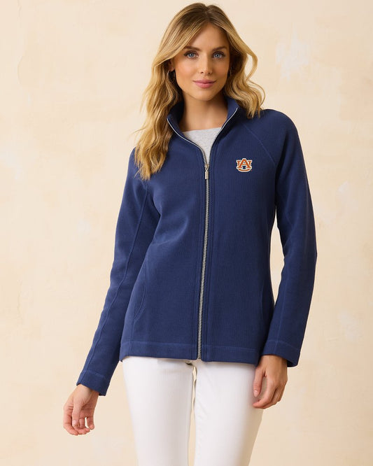 Collegiate Aruba Full-Zip Sweatshirt auburn | Tommy Bahama Trusted - Collegiate Aruba Full-Zip Sweatshirt