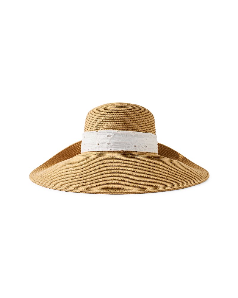 Ultra-Braid Bow Sun Hat White | Tommy Bahama Trending - Ultra-Braid Bow Sun Hat