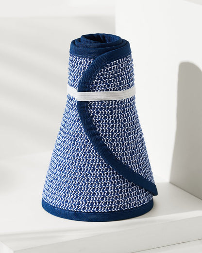 Packable Ultra-Braid Visor Navy/White Mix | Tommy Bahama Discount - Packable Ultra-Braid Visor